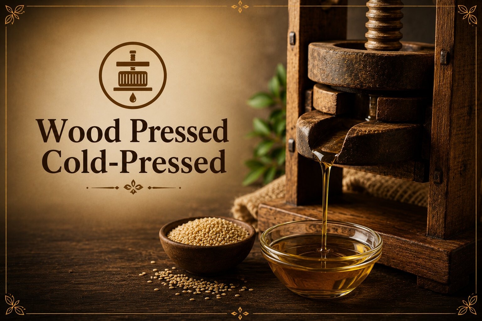 Wood Pressed Oil